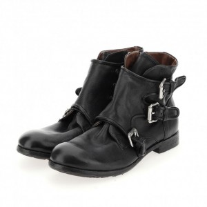 A.S.98 Clash 401202 Erkek Ankle boots Siyah | TR-QZV072654