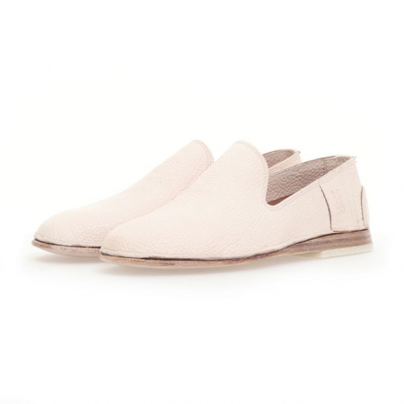 A.S.98 Alberic Erkek flat shoes Bej Rengi | TR-HTC935467