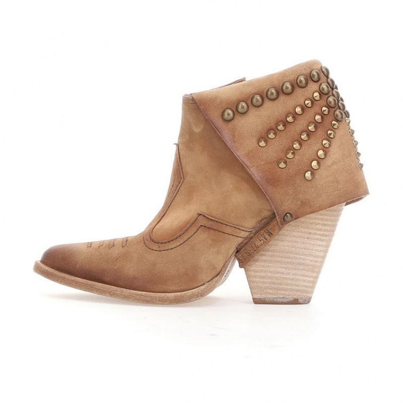 A.S.98 Blondie Kadın Ankle boots Sarı | TR-UHC873562