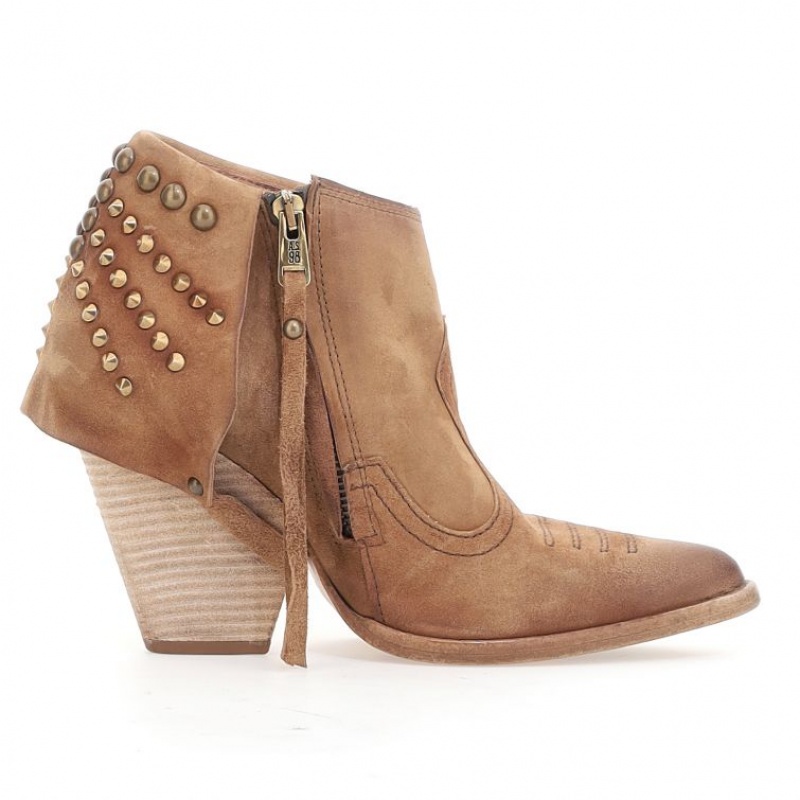 A.S.98 Blondie Kadın Ankle boots Sarı | TR-UHC873562