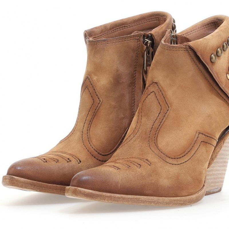 A.S.98 Blondie Kadın Ankle boots Sarı | TR-UHC873562