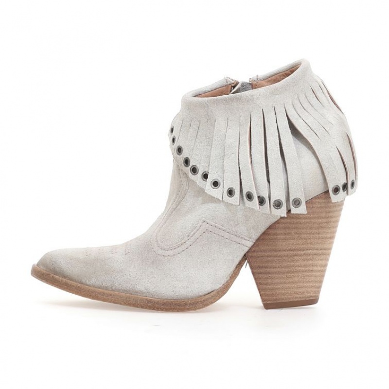 A.S.98 Brigit Kadın Ankle boots Bej Rengi | TR-MPY140597