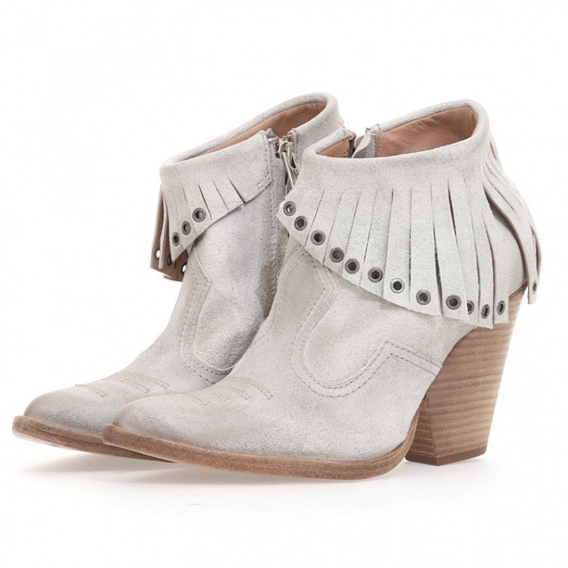 A.S.98 Brigit Kadın Ankle boots Bej Rengi | TR-MPY140597