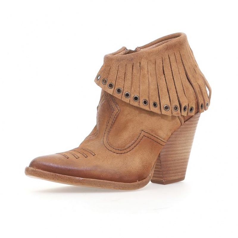 A.S.98 Brigit Kadın Ankle boots Sarı | TR-KCP859471