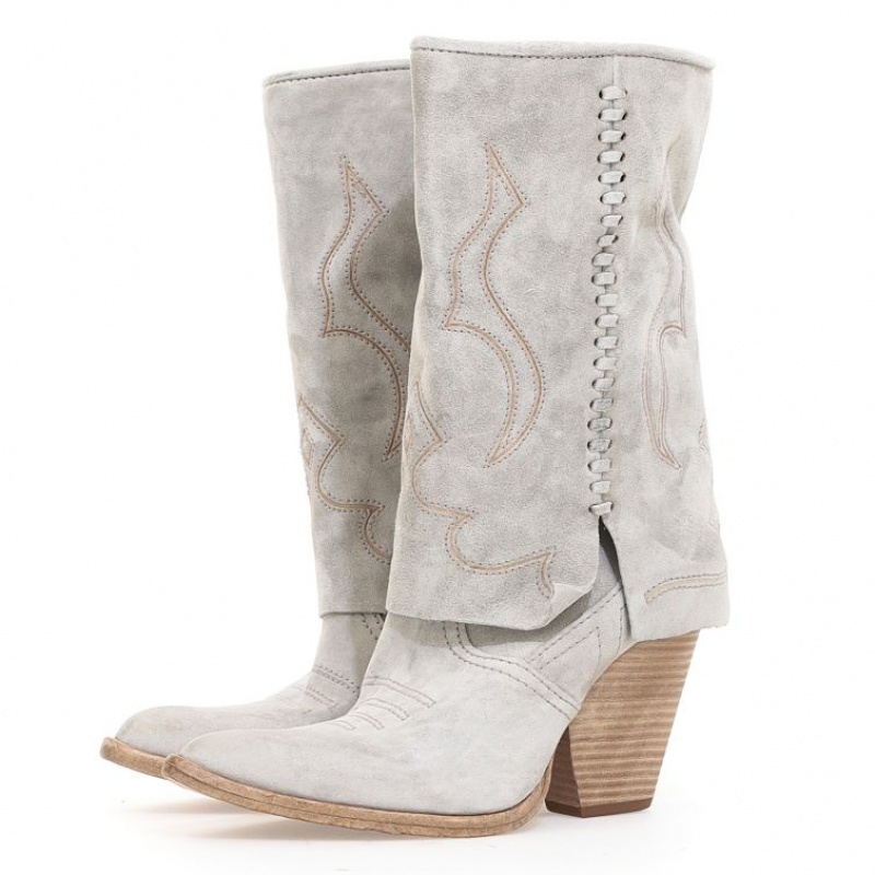 A.S.98 Briony Kadın Ankle boots Bej Rengi | TR-FER973645