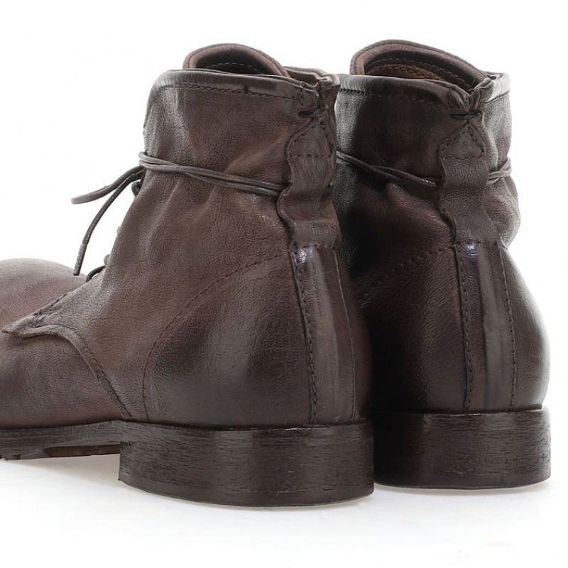 A.S.98 Chad Erkek Ankle boots Çikolata | TR-IPM702394