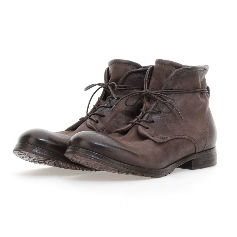 A.S.98 Chad Erkek Ankle boots Çikolata | TR-IPM702394