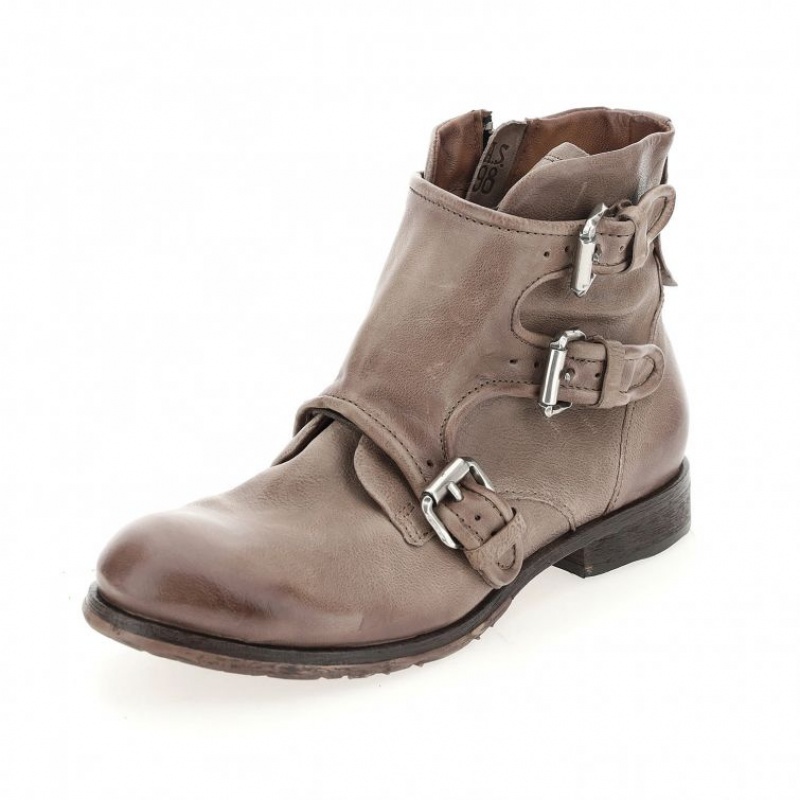 A.S.98 Clash 401202 Erkek Ankle boots Gri | TR-HVG918465