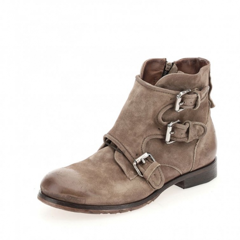 A.S.98 Clash 401202 Erkek Ankle boots Kahverengi | TR-KAI986740