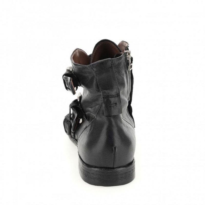 A.S.98 Clash 401202 Erkek Ankle boots Siyah | TR-QZV072654