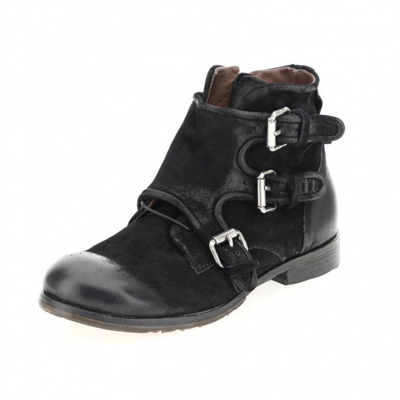 A.S.98 Clash 401202 Erkek Ankle boots Siyah | TR-TQA410952