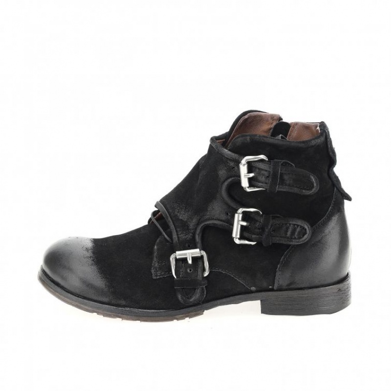 A.S.98 Clash 401202 Erkek Ankle boots Siyah | TR-TQA410952