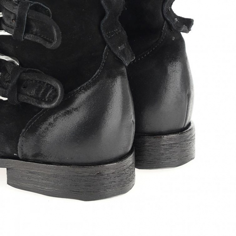 A.S.98 Clash 401202 Erkek Ankle boots Siyah | TR-TQA410952