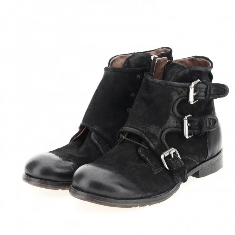 A.S.98 Clash 401202 Erkek Ankle boots Siyah | TR-TQA410952