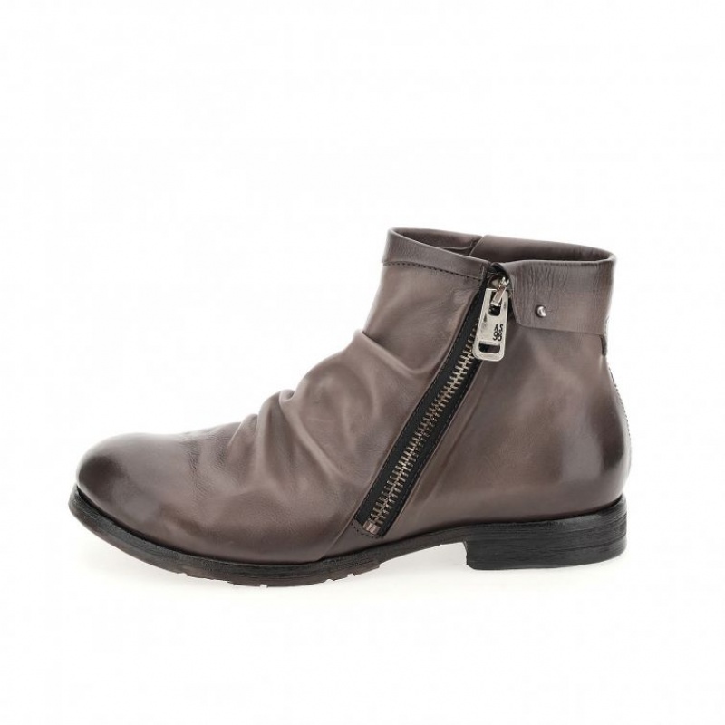 A.S.98 Clash 401216 Erkek Ankle boots Gri | TR-OTV730948