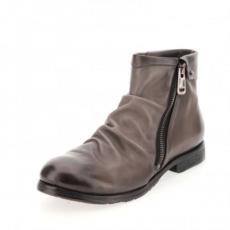 A.S.98 Clash 401216 Erkek Ankle boots Gri | TR-OTV730948