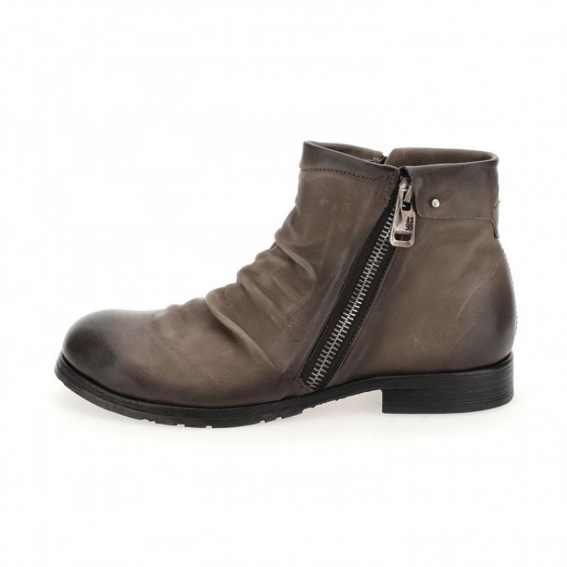 A.S.98 Clash 401216 Erkek Ankle boots Kahverengi | TR-EYK826195