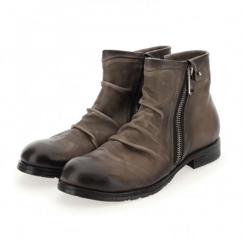 A.S.98 Clash 401216 Erkek Ankle boots Kahverengi | TR-EYK826195