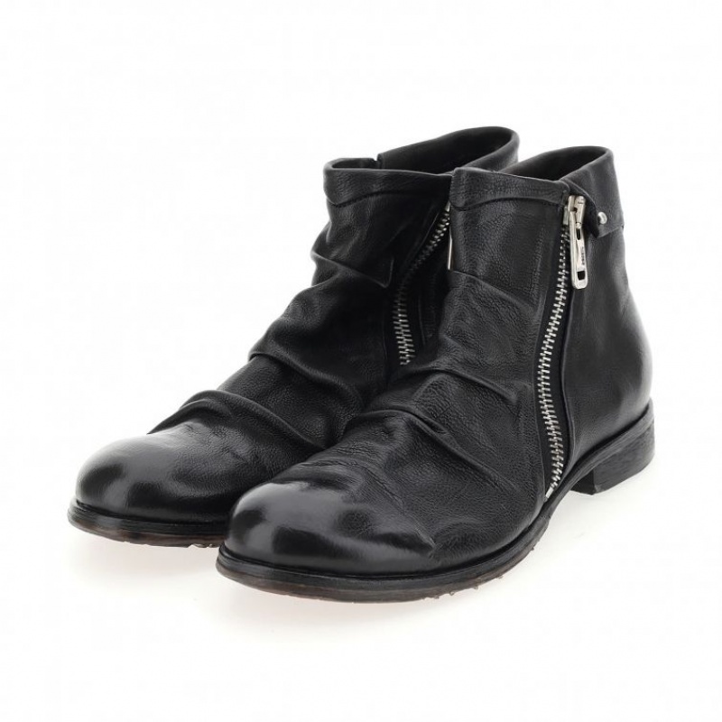 A.S.98 Clash 401216 Erkek Ankle boots Siyah | TR-YQF740836