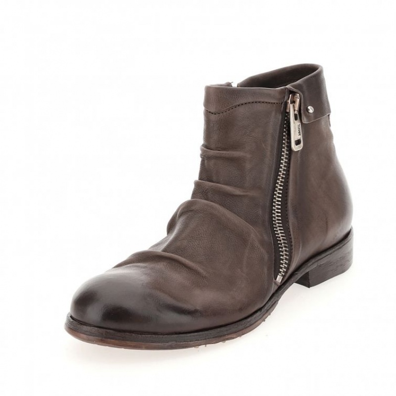 A.S.98 Clash 401216 Erkek Ankle boots Çikolata | TR-RYN721350