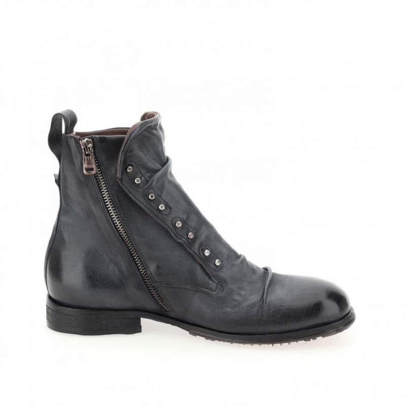 A.S.98 Clash 401231 Erkek Ankle boots Lacivert | TR-BDI834560