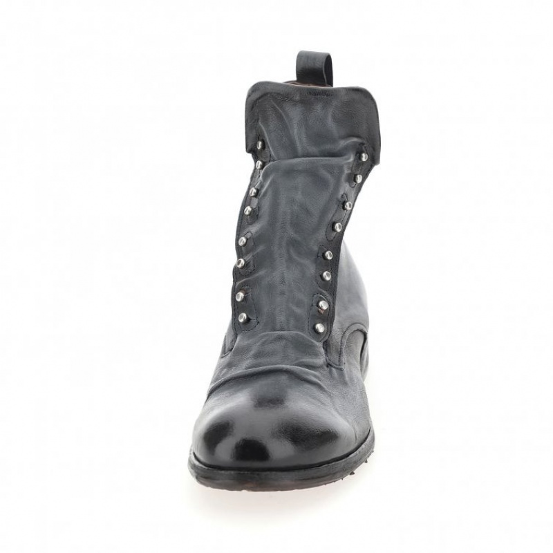 A.S.98 Clash 401231 Erkek Ankle boots Lacivert | TR-BDI834560