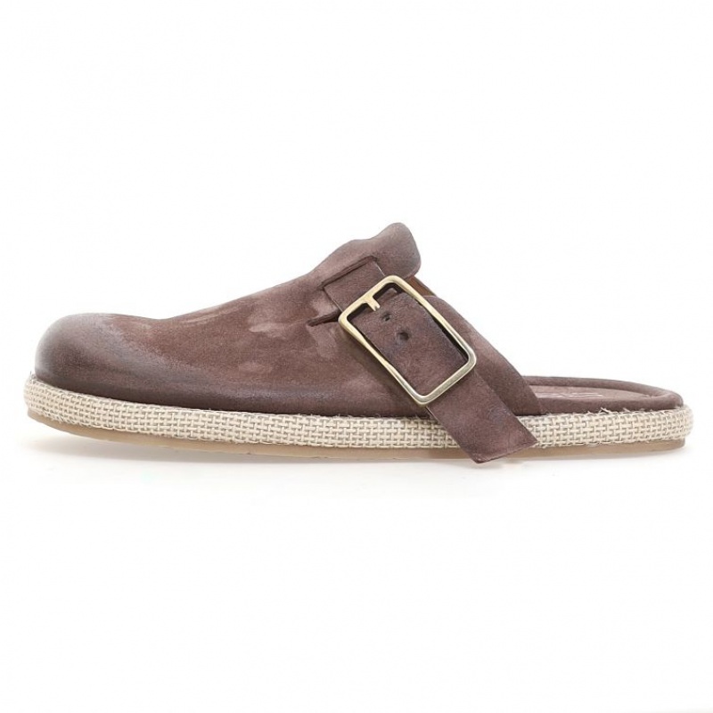 A.S.98 Mules Mike Erkek flat shoes Kahverengi | TR-QSE324067