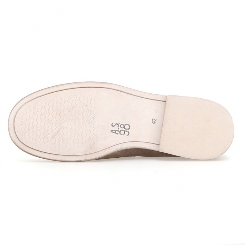 A.S.98 Ogden Erkek flat shoes Kahverengi | TR-IUL674820