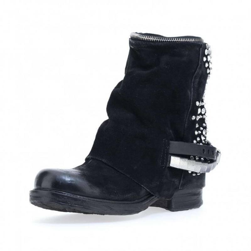 A.S.98 Saint-Shine Kadın Ankle boots Siyah | TR-VRA876910