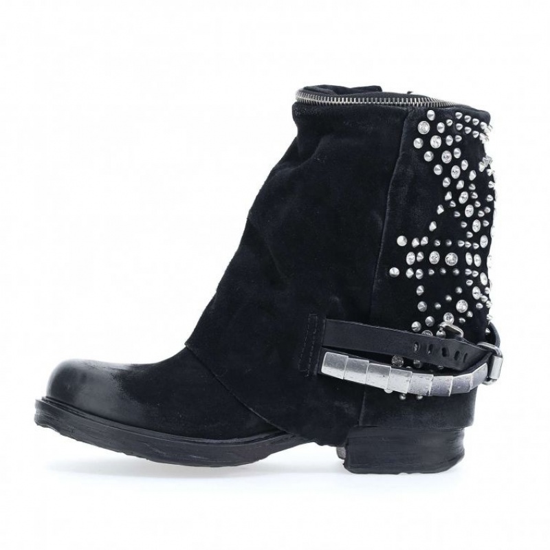 A.S.98 Saint-Shine Kadın Ankle boots Siyah | TR-VRA876910