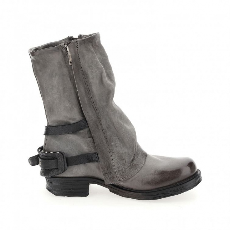 A.S.98 Saintec 259214 Kadın Ankle boots Gri | TR-ZFG680732