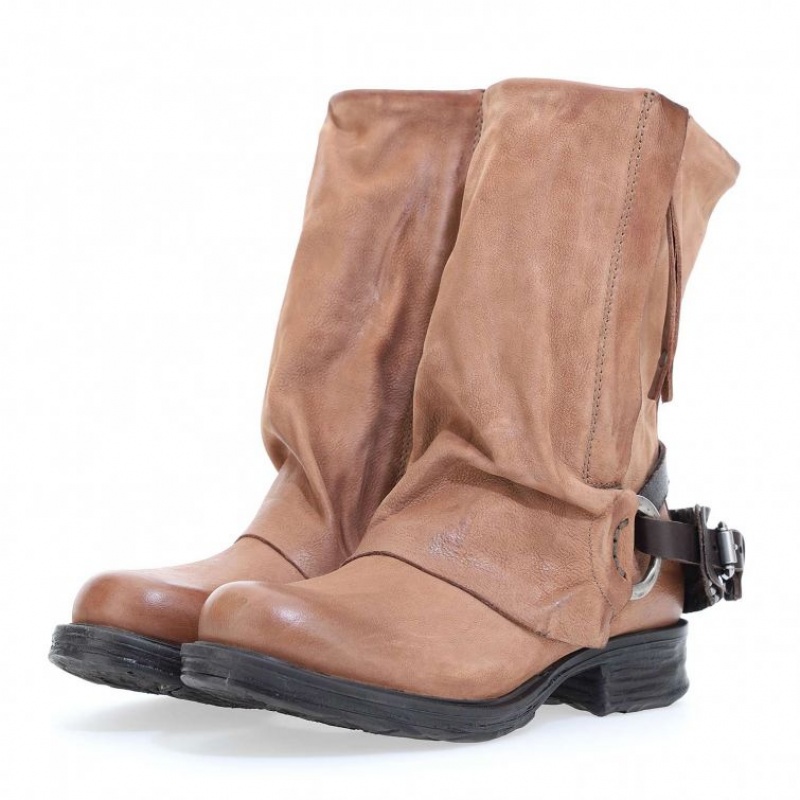 A.S.98 Saintec 259214 Kadın Ankle boots Haki | TR-TVK516892