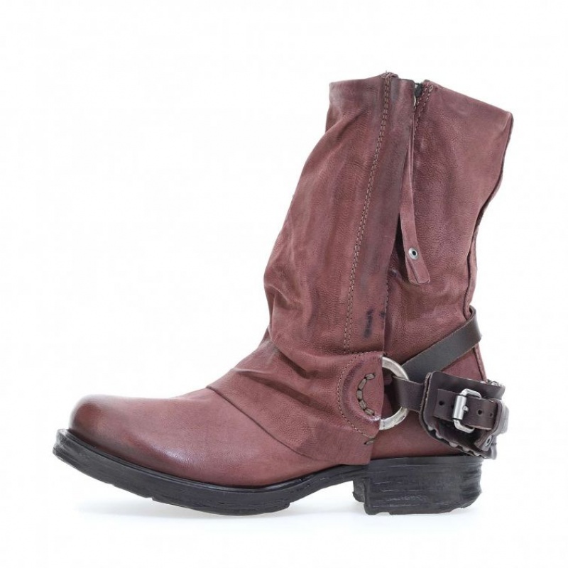 A.S.98 Saintec 259214 Kadın Ankle boots Kırmızı | TR-TDC964031