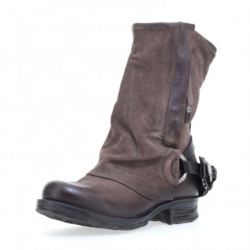 A.S.98 Saintec 259214 Kadın Ankle boots Çikolata | TR-ZIH980125