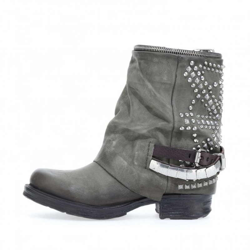 A.S.98 Saintec 259216 Kadın Ankle boots Koyu Yeşil | TR-ZBE370596