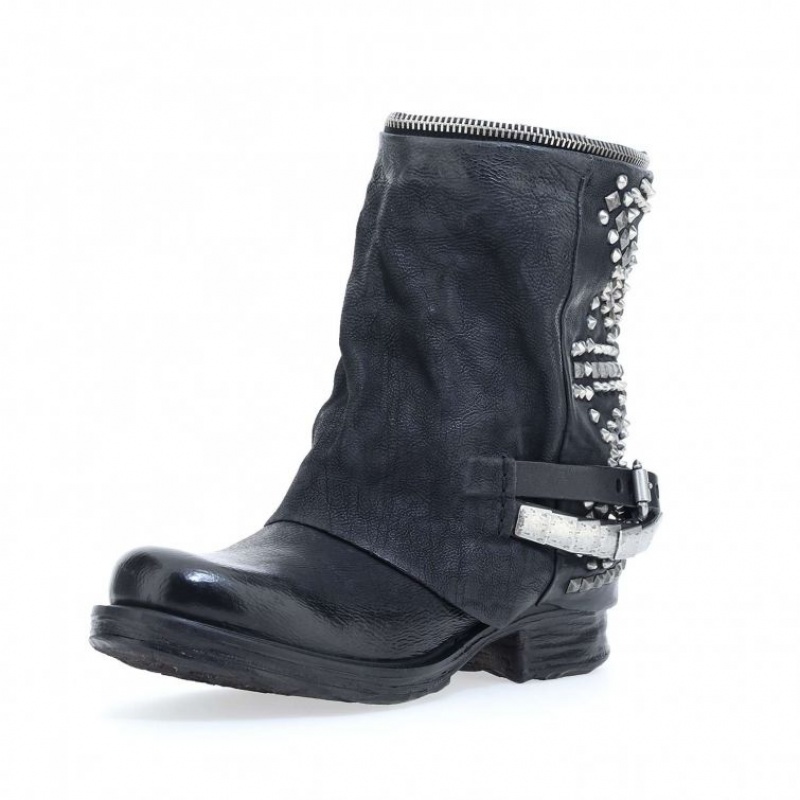 A.S.98 Saintec 259216 Kadın Ankle boots Siyah | TR-SAO956210