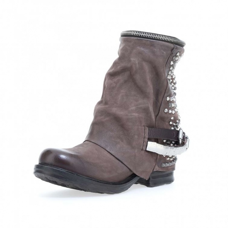 A.S.98 Saintec 259216 Kadın Ankle boots Çikolata | TR-YLN418530