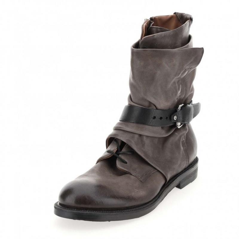 A.S.98 Samurai 347226 Erkek Ankle boots Gri | TR-UHO289167