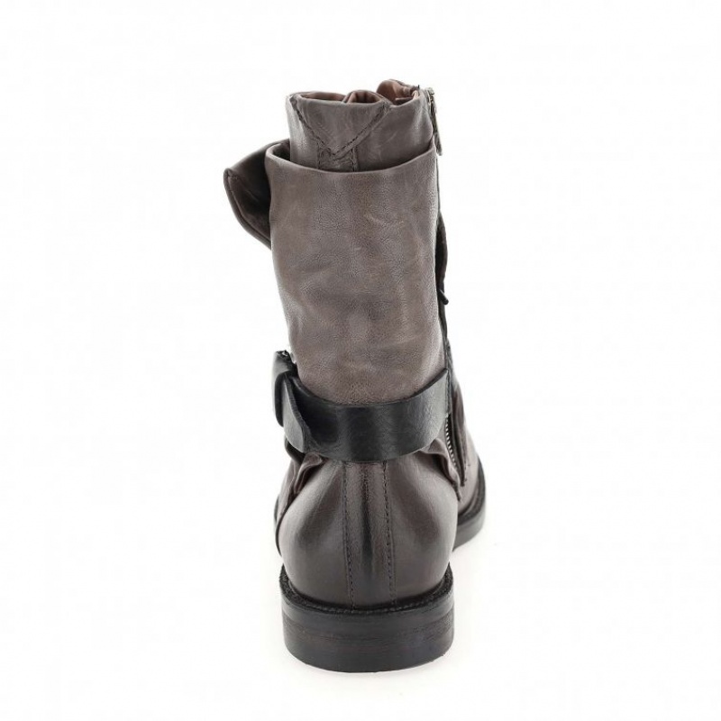 A.S.98 Samurai 347226 Erkek Ankle boots Gri | TR-UHO289167