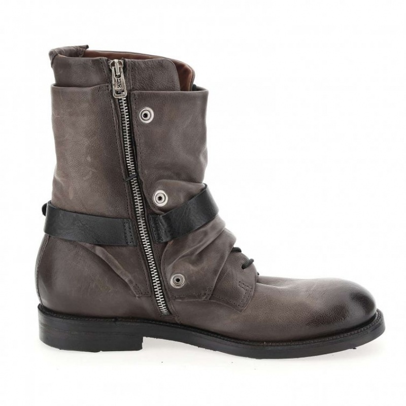 A.S.98 Samurai 347226 Erkek Ankle boots Gri | TR-UHO289167