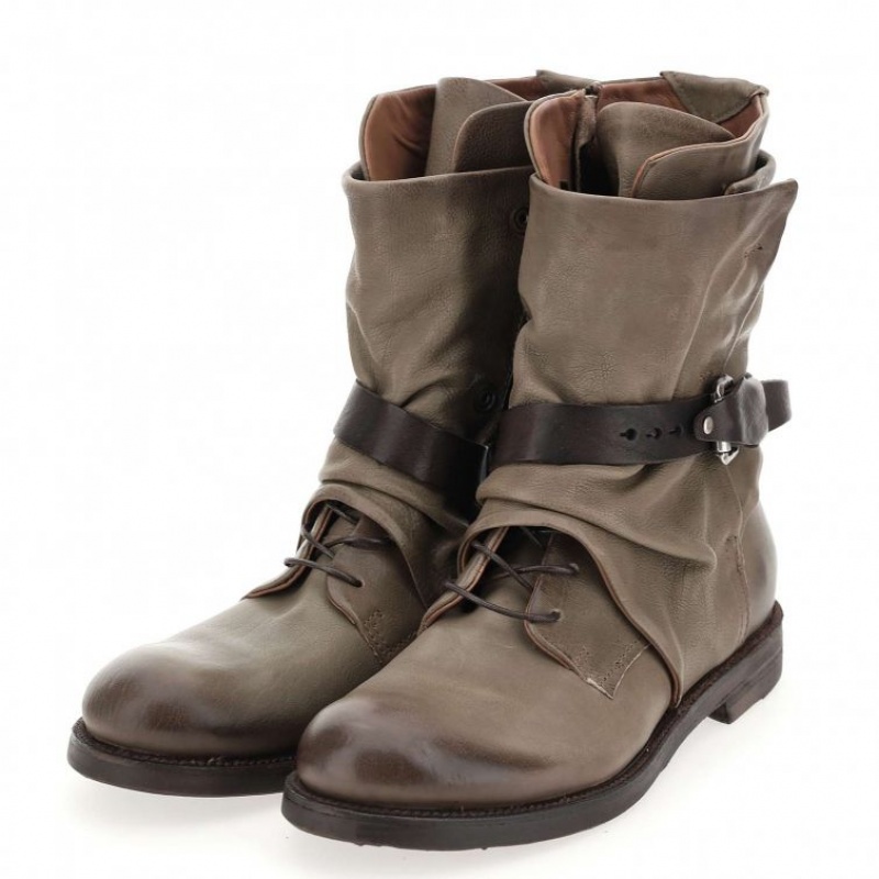 A.S.98 Samurai 347226 Erkek Ankle boots Kahverengi | TR-ZOD046853