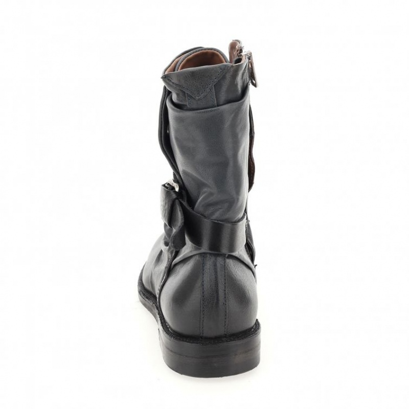 A.S.98 Samurai 347226 Erkek Ankle boots Lacivert | TR-XIE731586