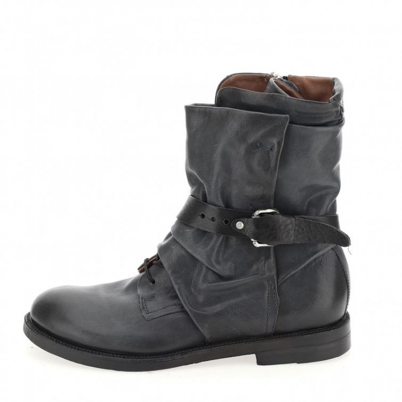 A.S.98 Samurai 347226 Erkek Ankle boots Lacivert | TR-XIE731586