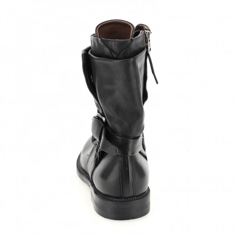 A.S.98 Samurai 347226 Erkek Ankle boots Siyah | TR-CWO964583