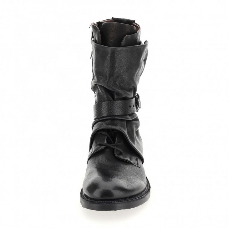 A.S.98 Samurai 347226 Erkek Ankle boots Siyah | TR-CWO964583