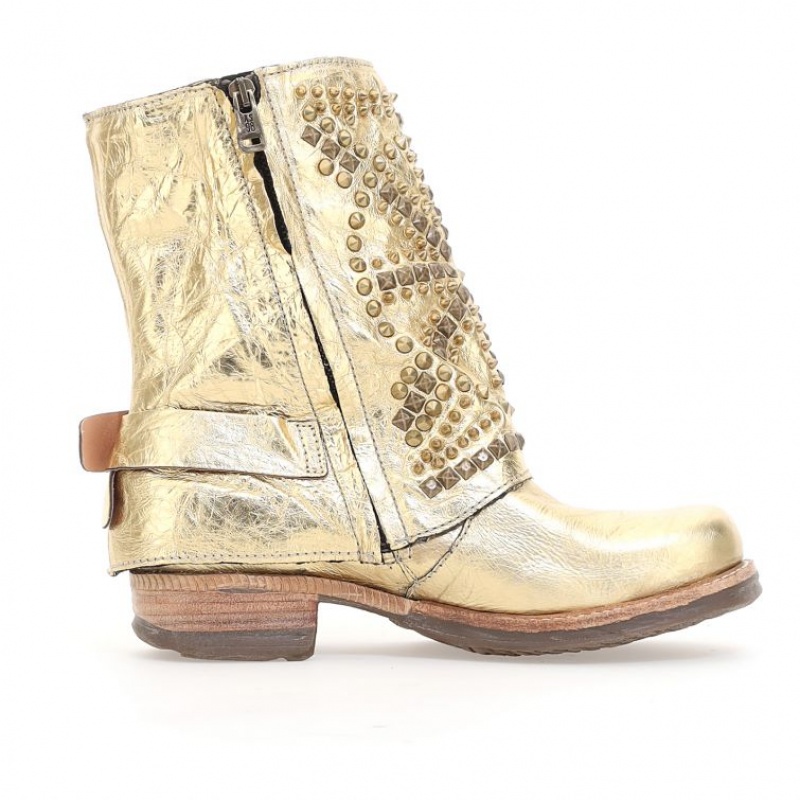 A.S.98 Shana Kadın Ankle boots Altın | TR-LIQ413058