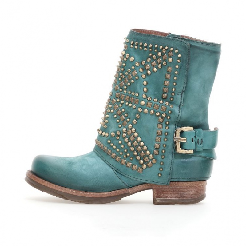 A.S.98 Shana Kadın Ankle boots Yeşil | TR-IOY348916