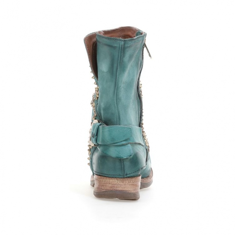 A.S.98 Shana Kadın Ankle boots Yeşil | TR-IOY348916