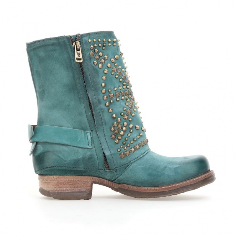 A.S.98 Shana Kadın Ankle boots Yeşil | TR-IOY348916