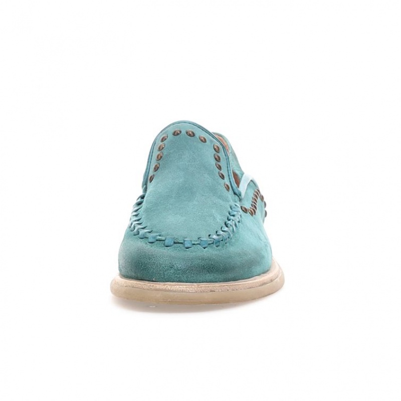 A.S.98 Tami Kadın flat shoes Yeşil | TR-UFL537694